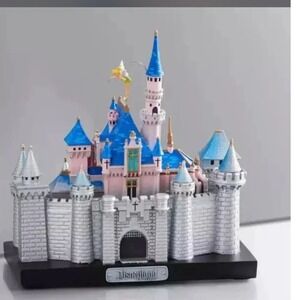Disneyland Sleeping Beauty Castle Figurine 100th Anniversary Collectible NIB